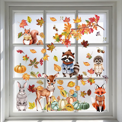 Herbst fensterbilder 9 - fensterbilder,