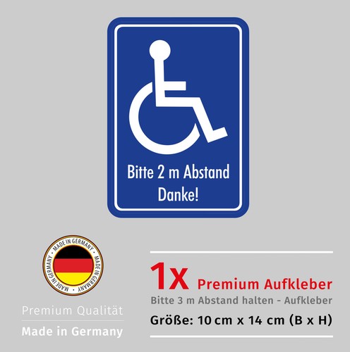 Aufkleber rollstuhl fahrer - rollstuhl,