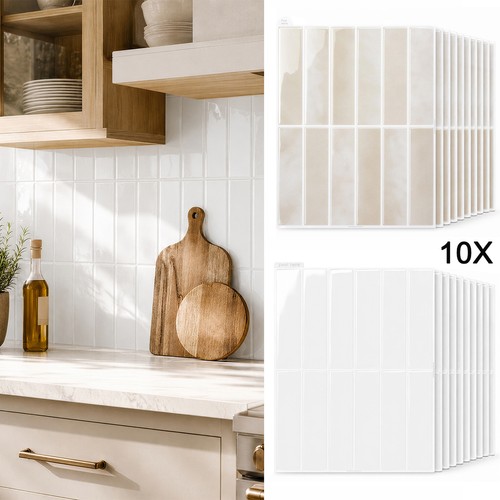 10x fliesenaufkleber - 3d,