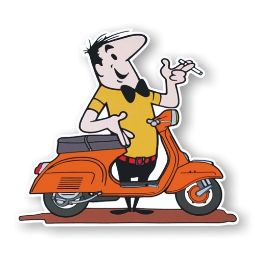 Männchen vespa pvc - hb,