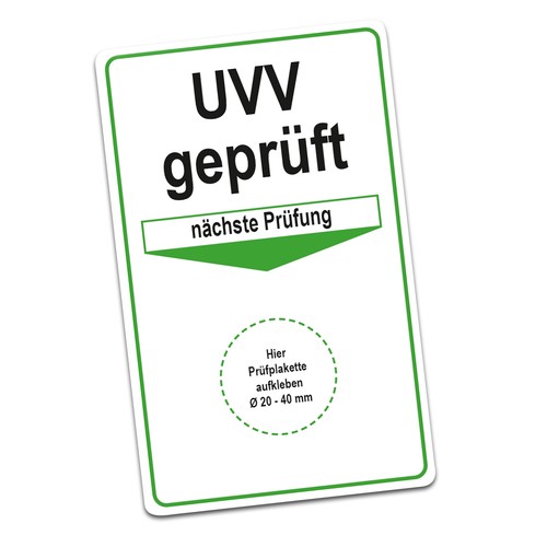 Prüfetiketten aufkleber set - prüfetiketten,