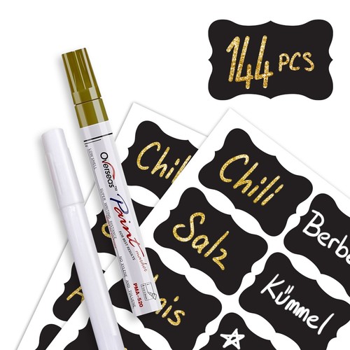 Tafeletiketten 144 sticker - 144,