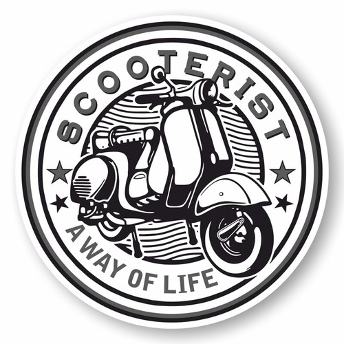 Scooterist way life - a, pvc