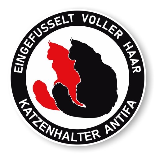 Katzenhalter antifa pvc - katzenhalter,