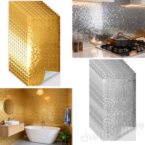 60x mosaik tapete - mosaik, 3d