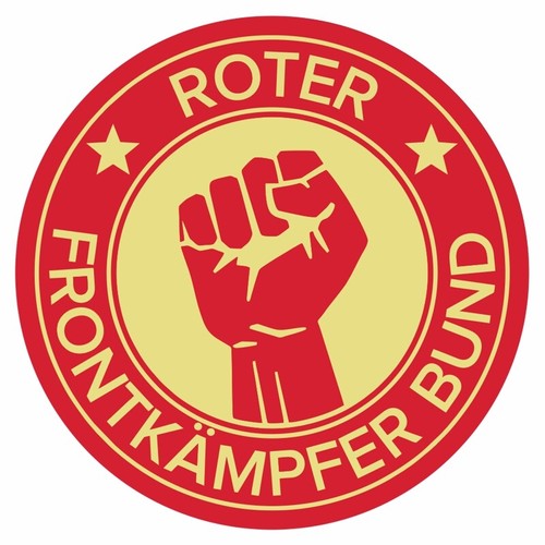 Roter frontkämpfer bund pvc - roter,
