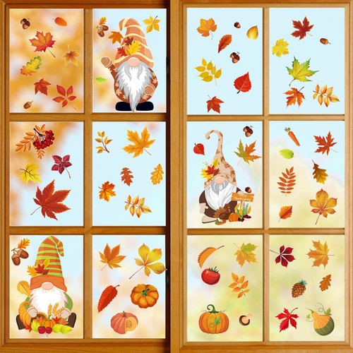Fensterbilder herbst deko - fensterbilder,