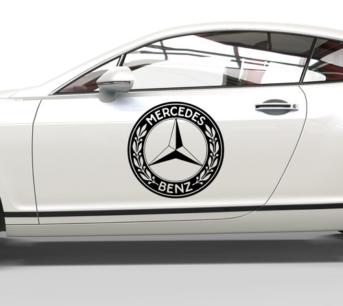 Aufkleber mercedes benz - mercedes,