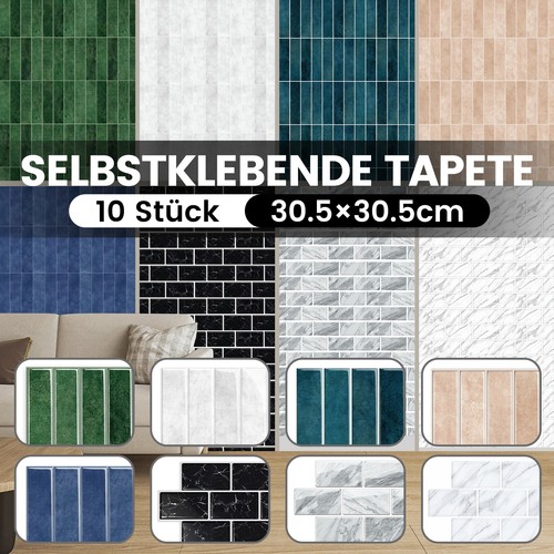 80x pvc marmor klebefliesen - pvc,