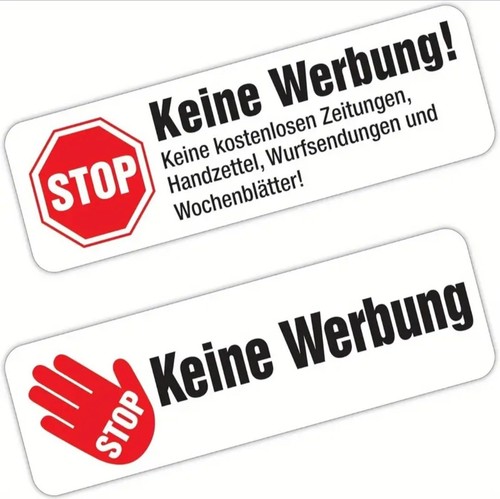 Pvc aufkleber stop keine - stop,