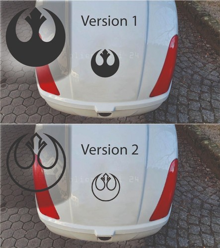Auto aufkleber rebel - 2,