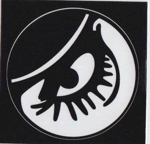 Clockwork eye pvc aufkleber - pvc,