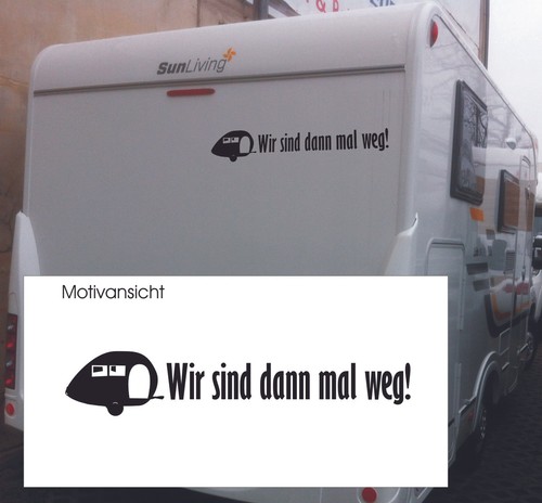 Kfz aufkleber wir sind - "wir, dann