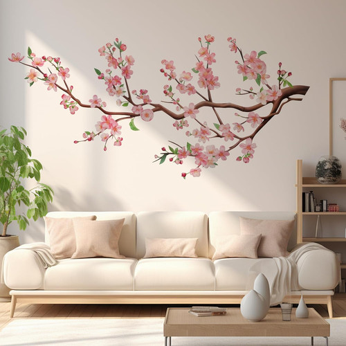 2pcs wandtattoo blumen - 2pcs,