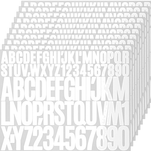 Aufkleber buchstaben zahlen - aufkleber,